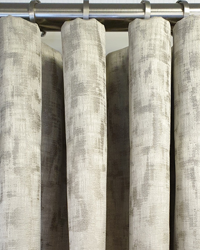 Wave heading curtains