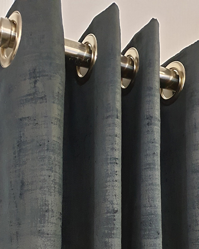 Eyelet style curtains
