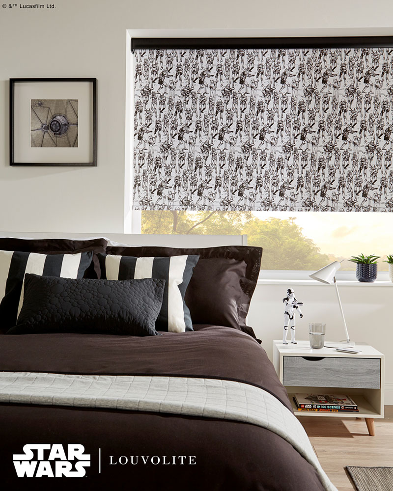 Star wars tm childrens bedroom blind